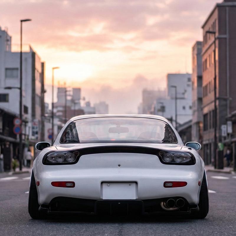 FD3S RX-7 E-FD3S GF-FD3S ユーロ テールランプ スモーク レンズ ライト リアの画像