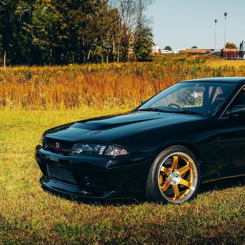 R32 スカイライン LED ヘッドライト ブラック FR32 ER32 HR32 HCR32