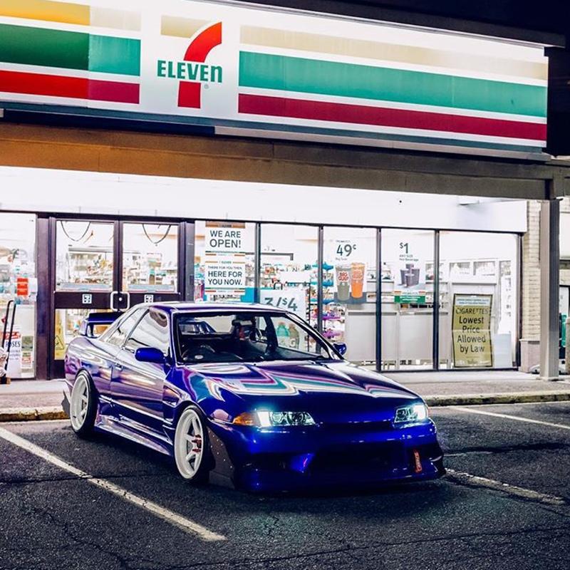 R32 スカイライン LED ヘッドライト クローム FR32 ER32 HR32 R32 スカイライン LED ヘッドライト クローム FR32 ER32 HR32