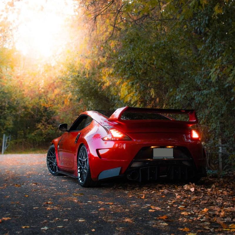 Z34 370Z フェアレディZ 流れるウインカー LED テールランプ ブラック