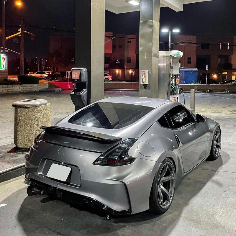 Z34 370Z フェアレディZ 流れるウインカー LED テールランプ ブラック