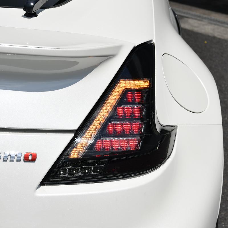 Z34 370Z フェアレディZ 流れるウインカー LED テールランプ ブラック