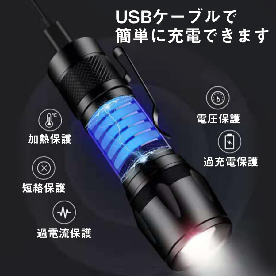 ハンドライト 懐中電灯 Led Usb 充電式 ハンディライト Ledライト 作業用 最強 強力 小型 ズーム ランタン 防水 小型 小さい コンパクト Ad11 Litex Jp 通販 Yahoo ショッピング