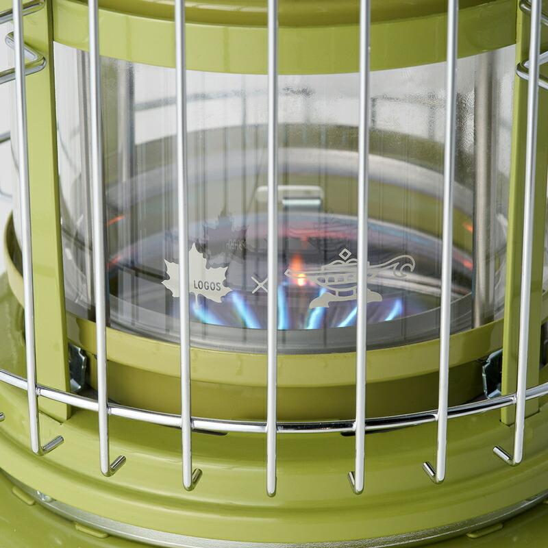 LOGOS/ロゴス 秋セット ロゴス×アラジンコラボセット LOGOS×SENGOKUパノラマガスストーブとヒーターガードキャリーケースの2点セット 燃料はカセットガス | LOGOS | 02