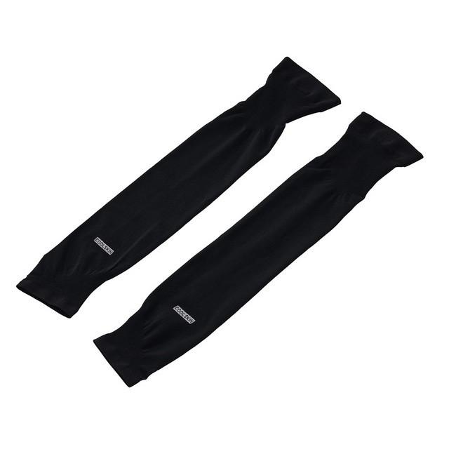 ロゴス COOLSKIN UVアームカバー・ロングタイプ(ブラック)接触冷感でクールダウン 肩までカバーするロングタイプ ナイロン素材使用(接触冷感) | LOGOS