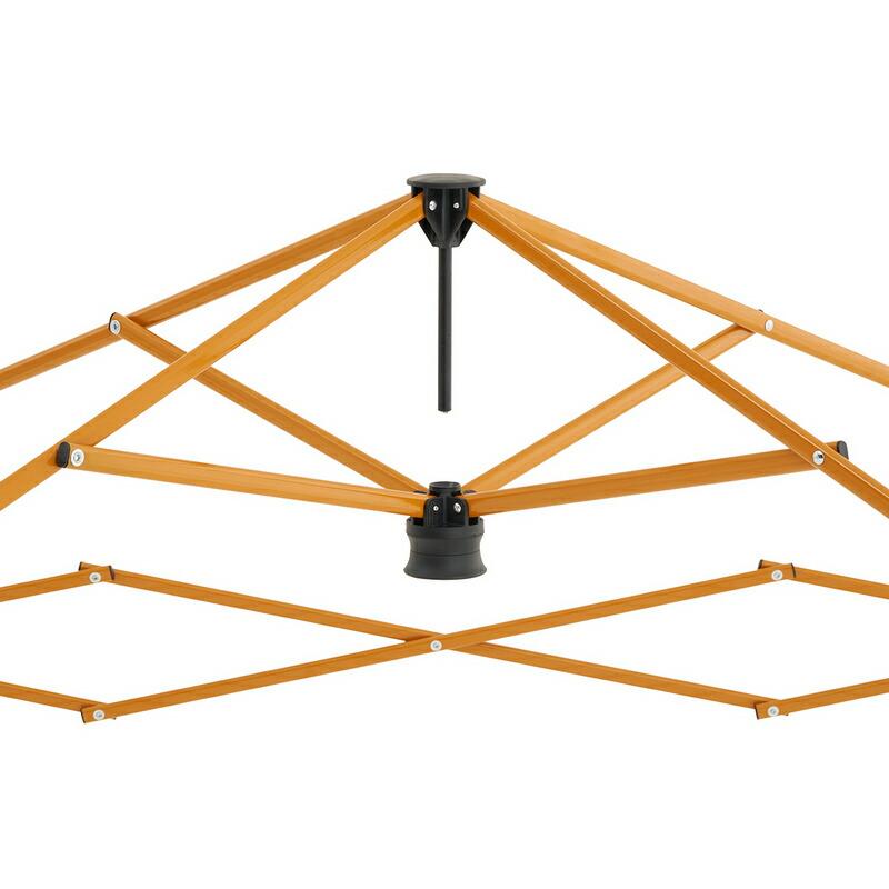 ロゴス ソーラーブロック Qセットタープ・ポータブル-BA  スクエアタープ UV-CUT率99.9％以上 遮光率100％ BBQやキャンプの屋外の陽射し除けの定番タープ | LOGOS | 05