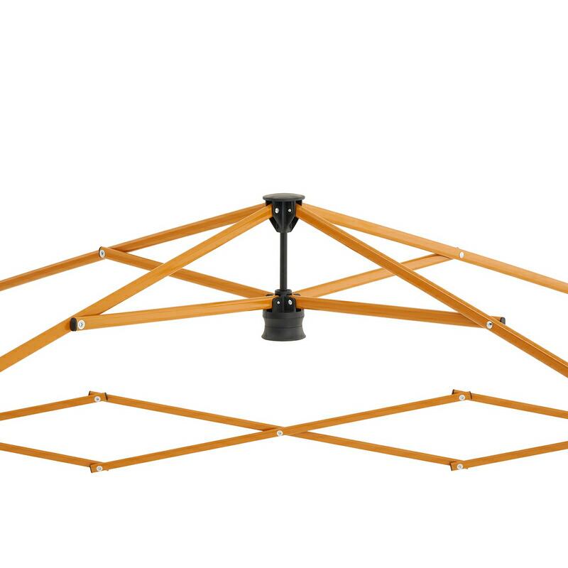 ロゴス ソーラーブロック Qセットタープ・ポータブル-BA  スクエアタープ UV-CUT率99.9％以上 遮光率100％ BBQやキャンプの屋外の陽射し除けの定番タープ | LOGOS | 06