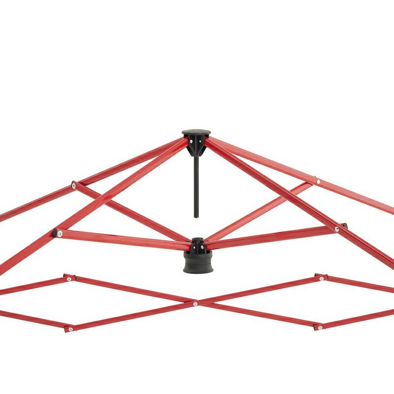 ロゴス QセットBlackタープ・ポータブル-BA ワンアクションで組立て簡単な超コンパクト収納のQセットタープ UV-CUT率99.9％以上、遮光率100％ | LOGOS | 04