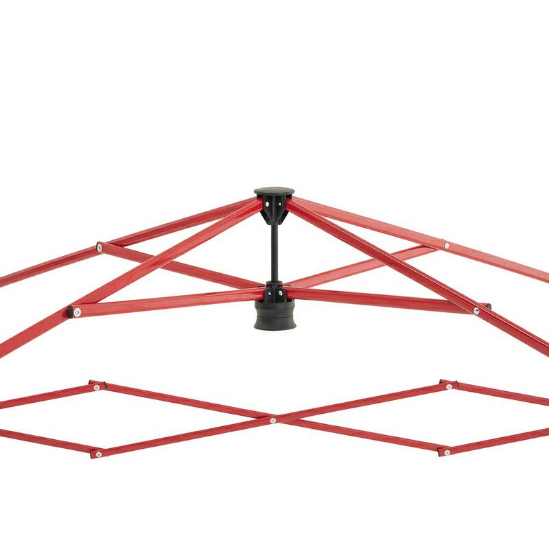 ロゴス QセットBlackタープ・ポータブル-BA ワンアクションで組立て簡単な超コンパクト収納のQセットタープ UV-CUT率99.9％以上、遮光率100％ | LOGOS | 05