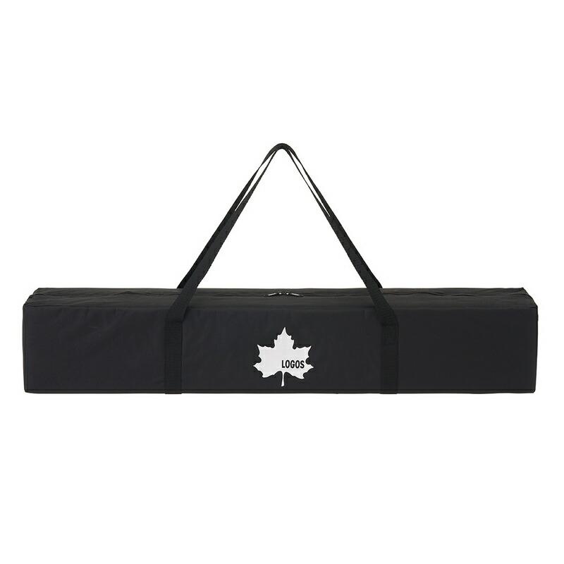 ロゴス QセットBlackタープ・ポータブル-BA ワンアクションで組立て簡単な超コンパクト収納のQセットタープ UV-CUT率99.9％以上、遮光率100％ | LOGOS | 09