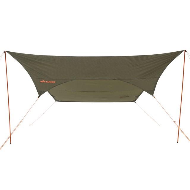 ロゴス neos LCドームFitヘキサタープ 4443-AI テントにフィットするヘキサタープ neosドゥーブルシリーズのキャノピーに連結可能 | LOGOS | 02