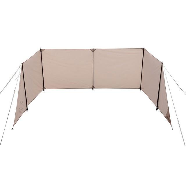 ロゴス LOGOS JINMAKU-BJ ジンマクタープを囲んで風から守る 目隠しでプライバシー空間も守るタープ | LOGOS | 05