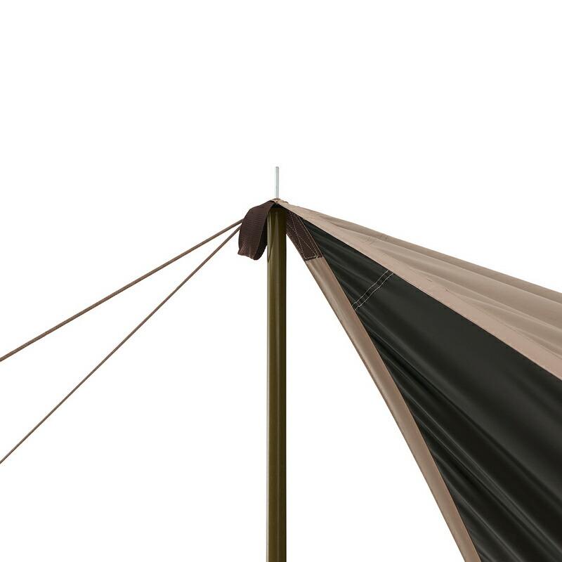 ロゴス トラッドソーラー クールヘキサタープ-BA 遮光性と通気性を兼ね備えたハイブリットヘキサタープ | LOGOS | 10