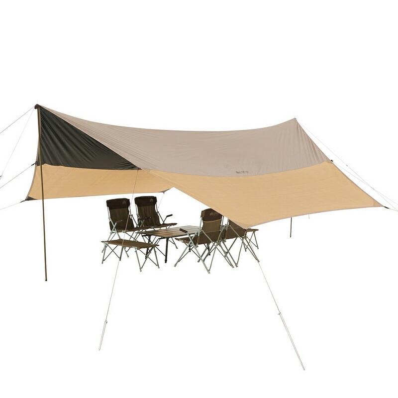 ロゴス トラッドソーラー クールヘキサタープ-BA 遮光性と通気性を兼ね備えたハイブリットヘキサタープ | LOGOS | 11