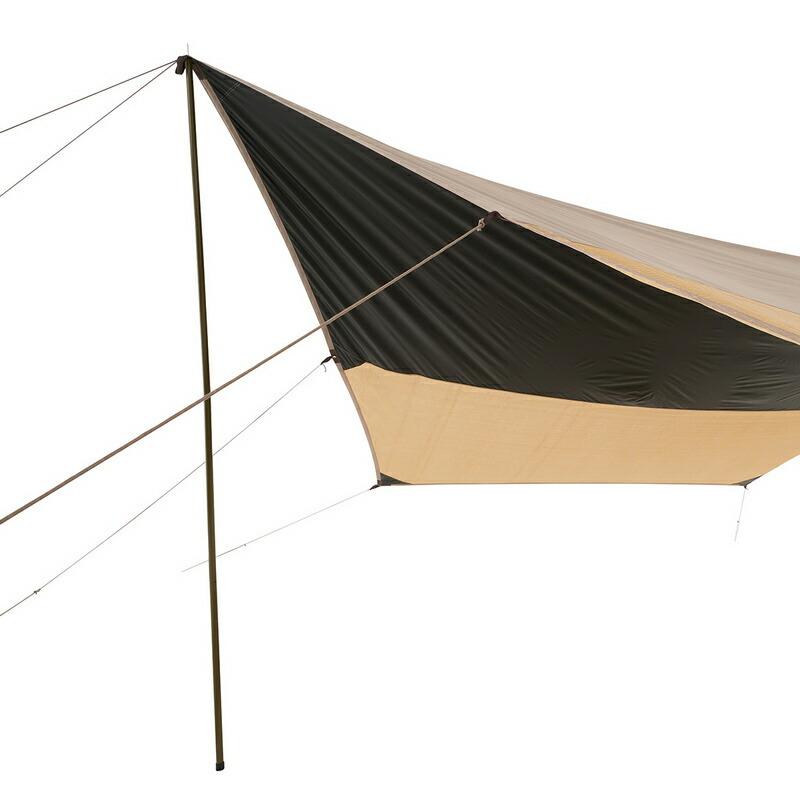 ロゴス トラッドソーラー クールヘキサタープ-BA 遮光性と通気性を兼ね備えたハイブリットヘキサタープ | LOGOS | 04