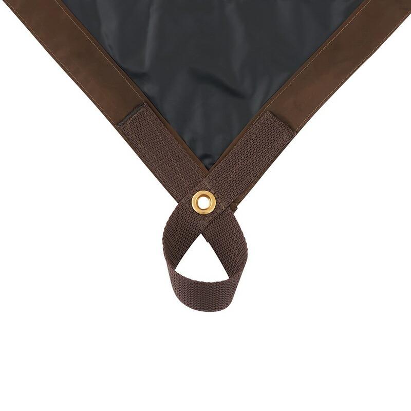 ロゴス トラッドソーラーTepeeブリッジヘキサタープ-BA  新規・既存TEPEEテントと連結可能 アレンジ自在のヘキサ型タープ UV-CUT率99.9％ 遮光率100％ | LOGOS | 10