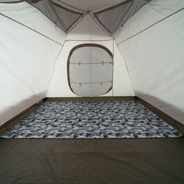 ロゴス オックス防水シート・キャンプ(バッグイン)(カモフラ)大人用キャンプで使える特大サイズの防水シート 260×145cmの大判サイズ | LOGOS | 06