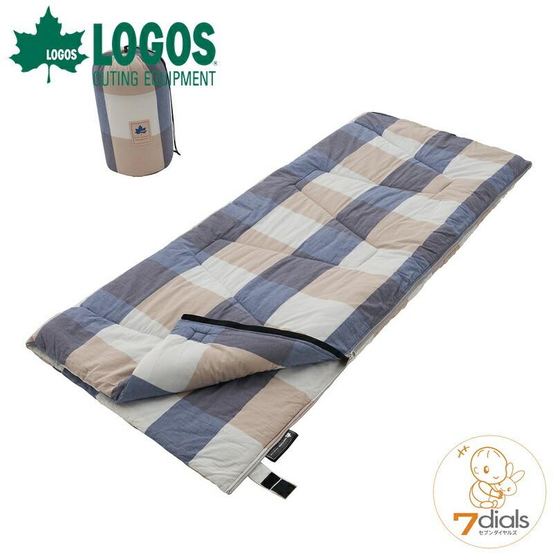 美品 ロゴス(LOGOS) コットンシュラフ・2 / 5点セット1泊のみ使用 LOGOS ロゴス デザインコットンシュラフ・0 寝袋 封筒型シュラフ
