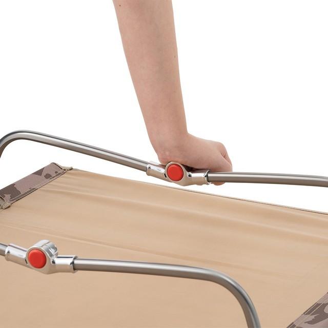 LOGOS（ロゴス） エアライト アッセムプットベッド コット 素早く