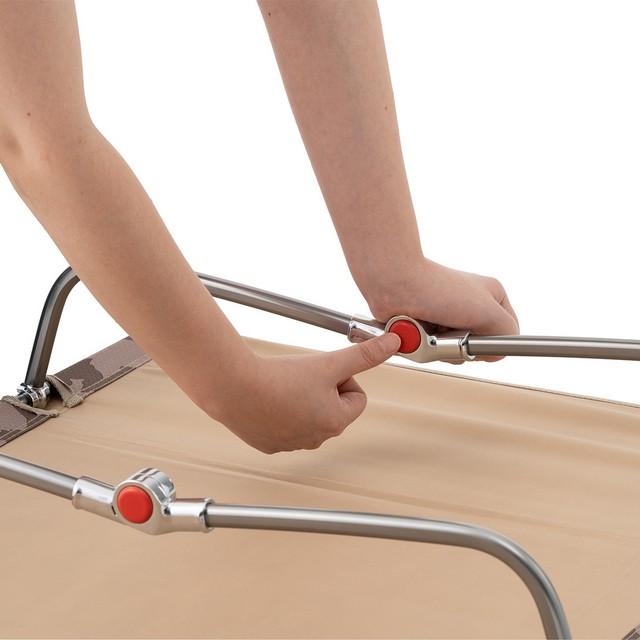 LOGOS エアライト アッセムプットベッド LOGOS（ロゴス） エアライト アッセムプットベッド コット 素早く