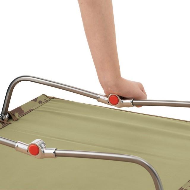 ロゴス LOGOS エアライトアッセムプットベッド-BJ コット キャンプの寝床として快適なキャンプベッド 災害時の避難所でも役立つベッド | LOGOS | 04