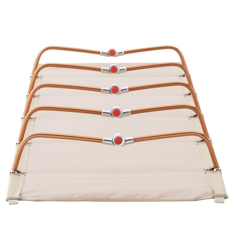 ロゴス Tradcanvas ポータブルアッセムプッドベッド  軽量ベッド 最大収納幅40cm ソロキャンプにも最適 7001アルミ合金フレームを採用 | LOGOS | 05