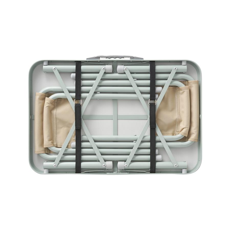 ロゴス LOGOS Life スツールローテーブルセット2 ソロキャンプやフェスなどに便利 ロースタイル ローポジションテーブル コンパクト収納 | LOGOS | 01