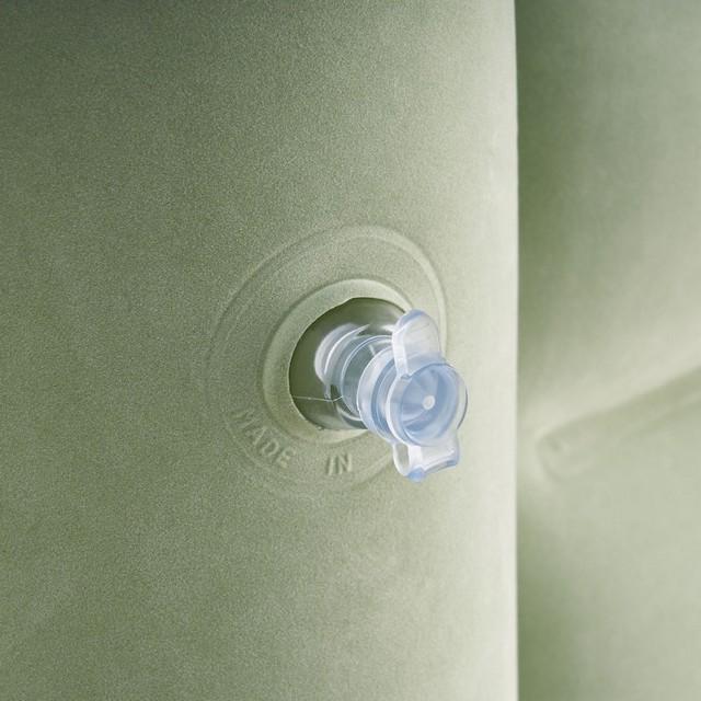 ロゴス ラダーベッド・SOLO エアーベッド 簡単に膨らますことができるベルベッド素材の肌触りのよいベッド 避難所でのベッドにも役立つ | LOGOS | 05