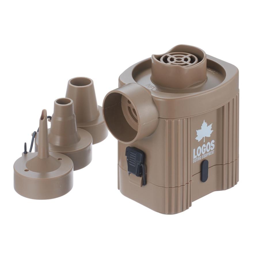 ロゴス どこでもオートベッド130 電動ポンプ内蔵のエアベッド ボタン一つで約3分で自動空気注入  単一乾電池4本使用(乾電池別売) |  | 03