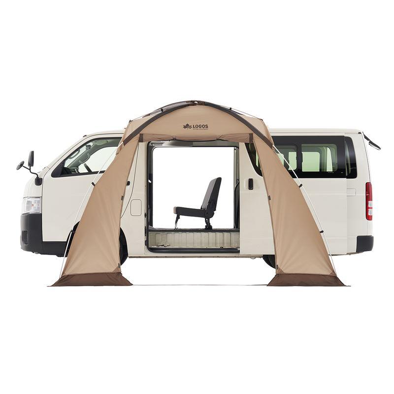 ロゴス Tradcanvas ハイタイプカーサイドオーニング 大型系のミニバンにも取付可能なカーサイドオーニング ハイタイプ 車中泊に便利 |  | 01
