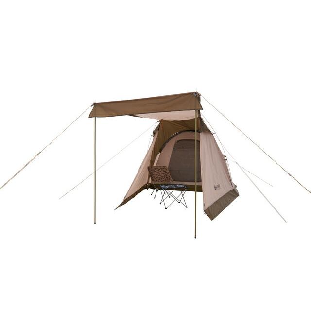 ロゴス TRADCANVAS ツーリングリビングDUO BA ソロテント