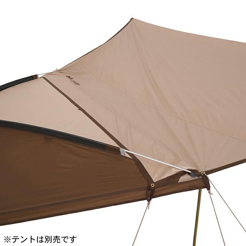 ロゴス トラッドソーラー ドームFitヘキサタープ 4443-BA  強烈な日差しを遮りテントにフィットするヘキサ型タープ UV-CUT率99.9％、遮光率100％ | LOGOS | 08