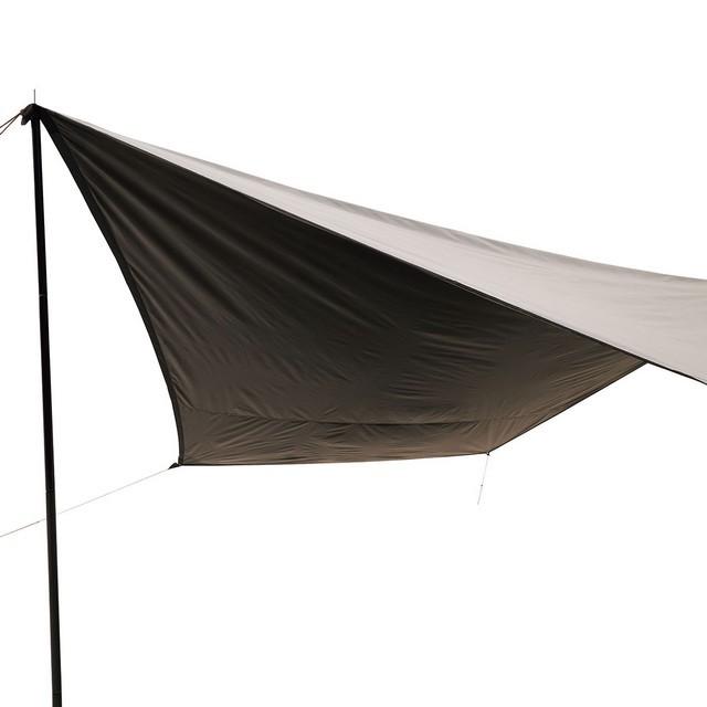 ロゴス ソーラーブロック ウイングヘキサタープ ソーラーブロック生地採用 UVカット率99.9％以上・遮光率100％・15℃の温度差 | LOGOS | 05