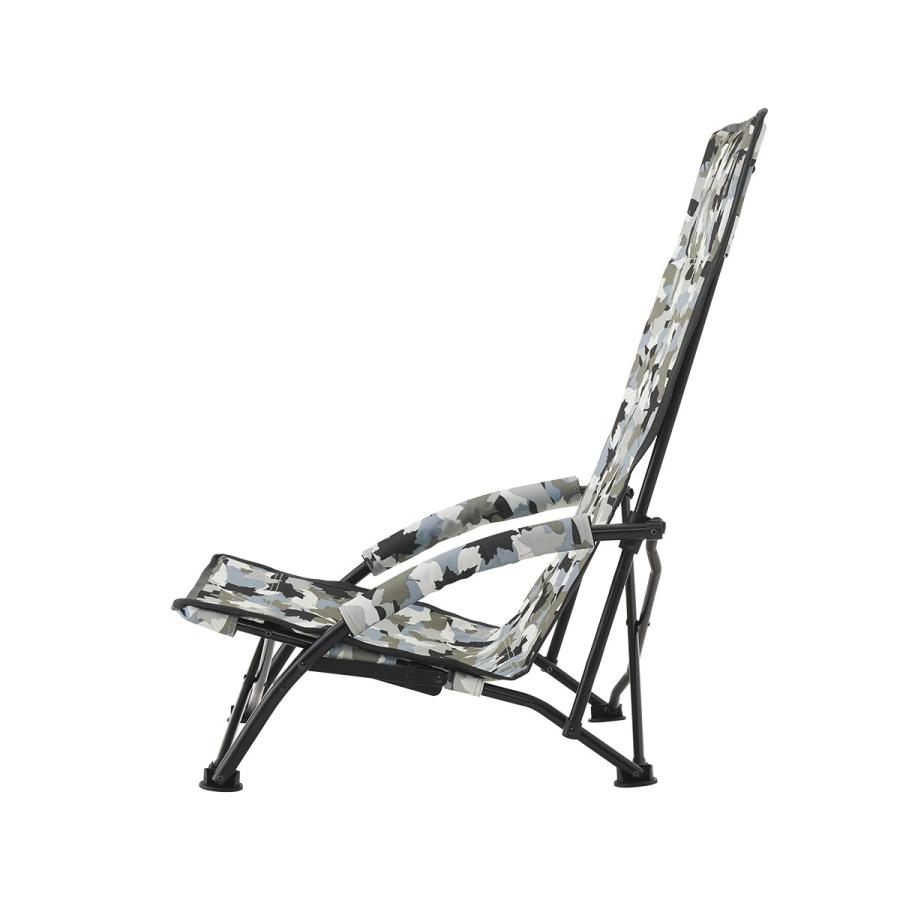 LOGOS（ロゴス） デザインハイバックあぐらチェア(カモフラ)ゆったり