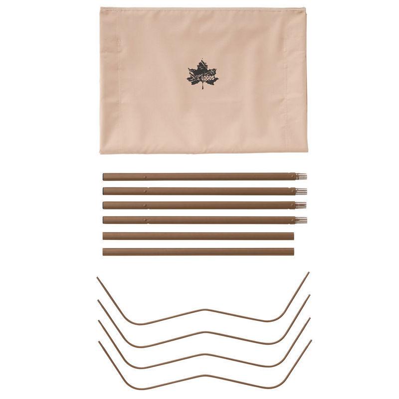 ロゴス Tradcanvas イージーオーバルフレームベッド コット コンパクトに持ち運べて設営も簡単 キャンプ初心者にも最適なローベッド | LOGOS | 03