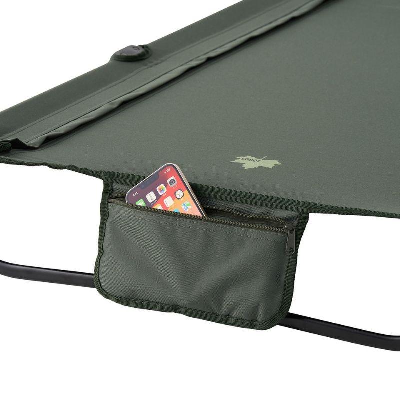 LOGOS ロゴス neos イージーセットコット ジッパーの開閉だけでキャンプベッドができるフレーム組立て不要な簡単ローコット フレームと生地が一体式 |  | 07