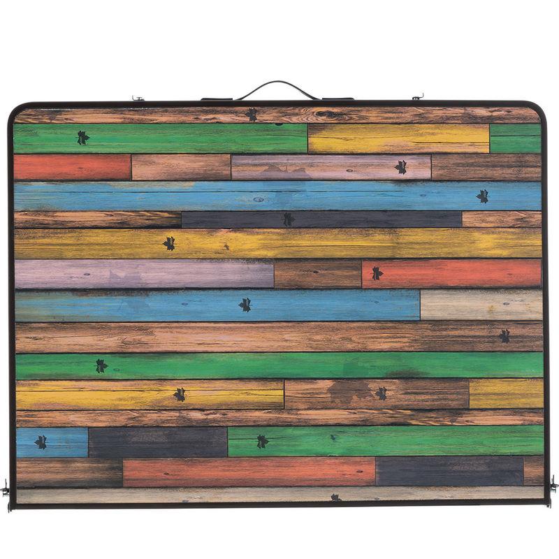 ロゴス Old Wooden 丸洗いダイニングテーブル 12080 オールドウッデン