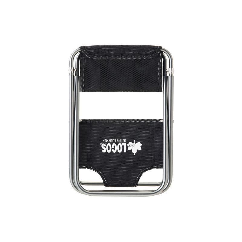 LOGOS ロゴス 7075トレックチェア 背付 グレー 超軽量 400gで丈夫な