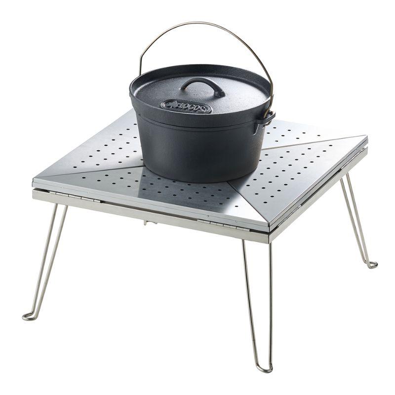 logos 囲炉裏テーブル(希少)廃盤品 アイアン 囲炉裏テーブル LOGOS