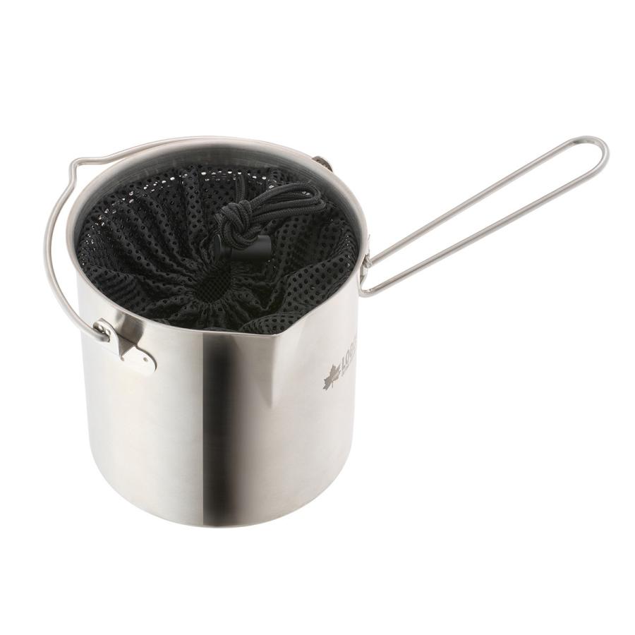 LOGOS/ロゴス LOGOS フィールダーケトル1500 煮炊き揚げ物対応の専用