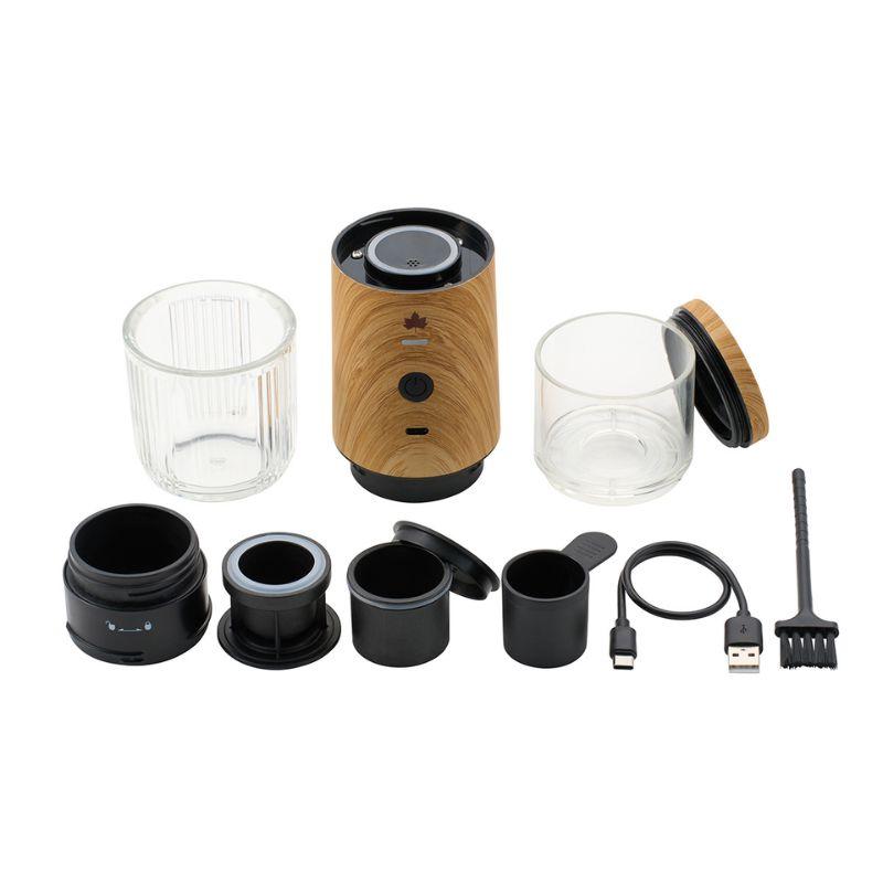 LOGOS ロゴス 野電 電動エスプレッソメーカー ボタンひとつで