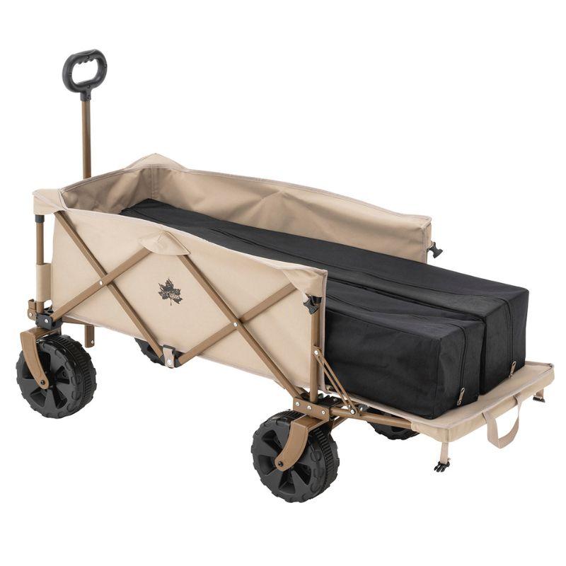 LOGOS ロゴス Tradcanvas 丸洗い長いモノOKキャリーカート キャンプ