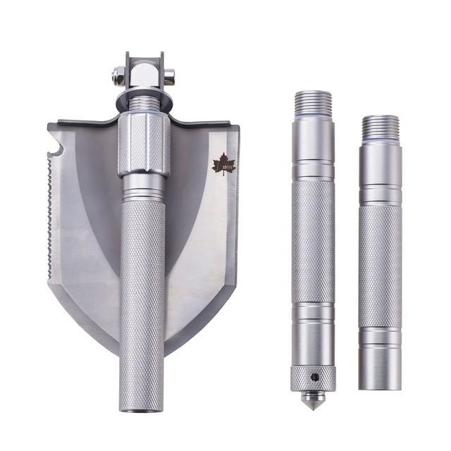 ロゴス LOGOS the ショベル 本格ショベルがコンパクトに収納 エマージェンシーホイッスル付 ウインドウハンマー付 収納ケース付 | LOGOS | 05