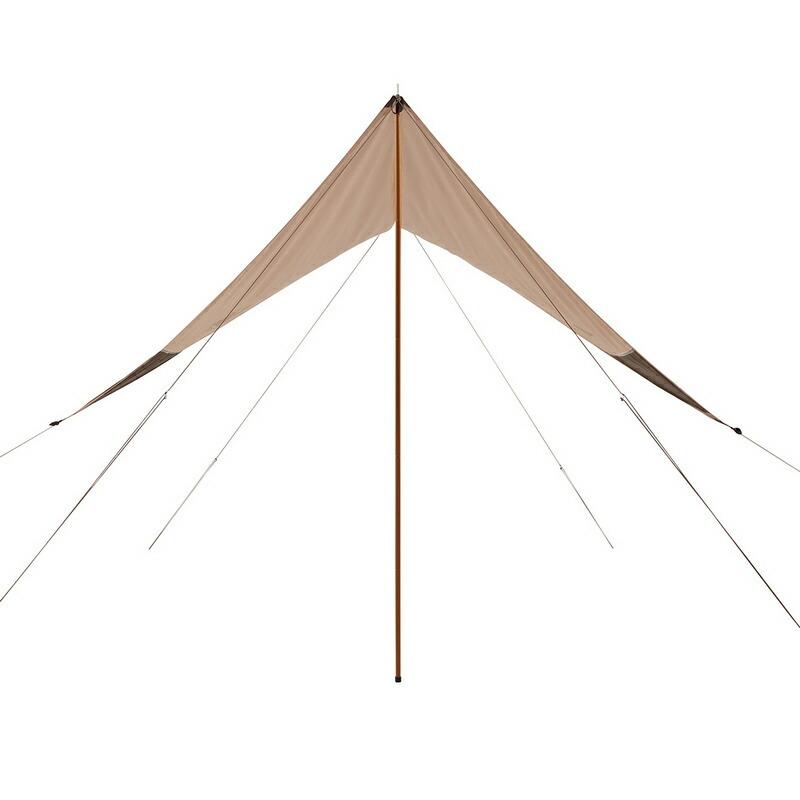 ロゴス SNOOPY ウィングタープ スヌーピーのティピーテントと併せてセットしたくなるウィングタープ | LOGOS | 02