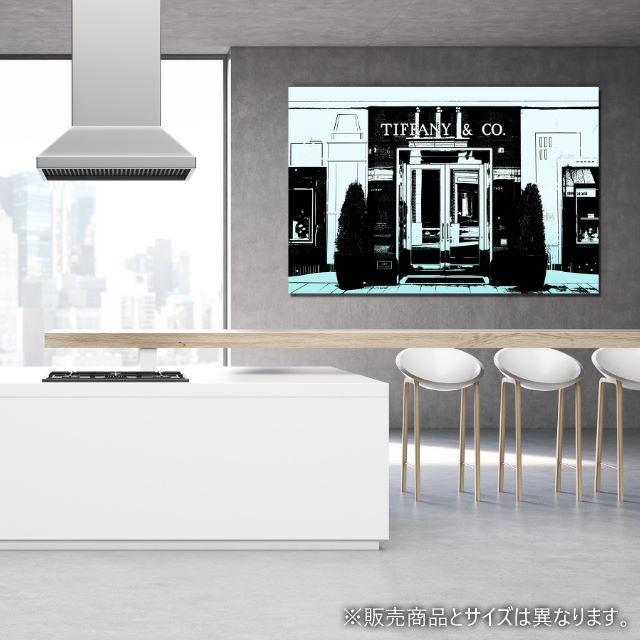 アモアアート AMOUR ART BREAKFAST(ブレークファースト) ティファニー（Tiffany&Co.）をモチーフにした海外アート作品 609mm×406mm |  | 02