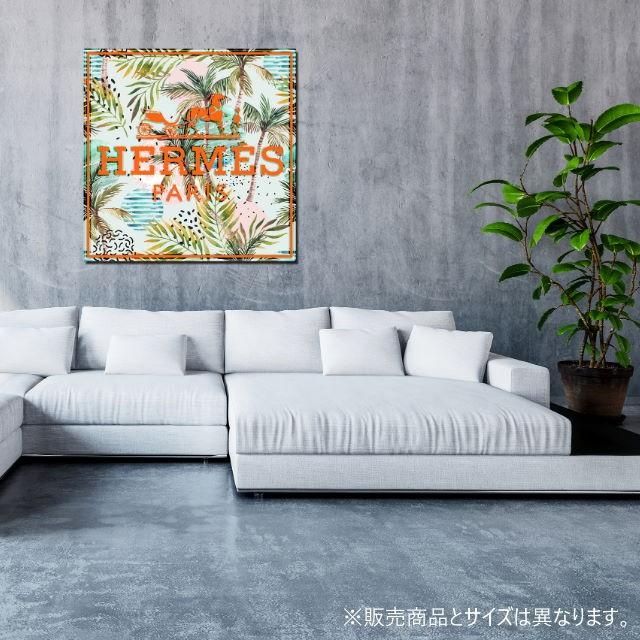 アモアアート AMOUR ART HAPPY SAFARI エルメス(HERMES)をモチーフにした海外アート作品 アートパネル キャンバス生地 304mm×304mm |  | 01
