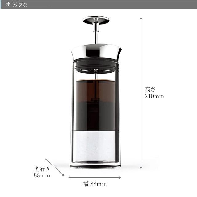 アメリカンプレス ゆっくりと手で淹れるこだわりのコーヒーの味を