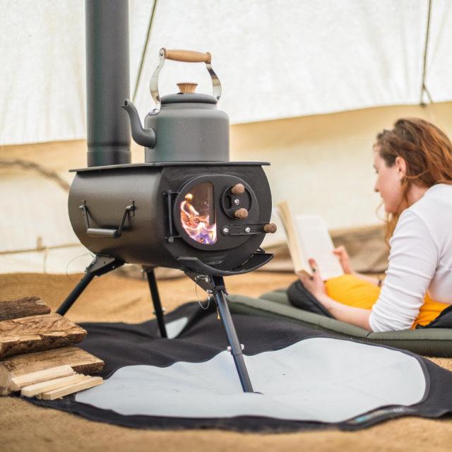 アネヴェイ フロンティア ポータブル薪ストーブ テント用セット冬キャンプ 防災 ANEVAY / アネヴェイ】Frontier Plus Stove / フロンティアプラ