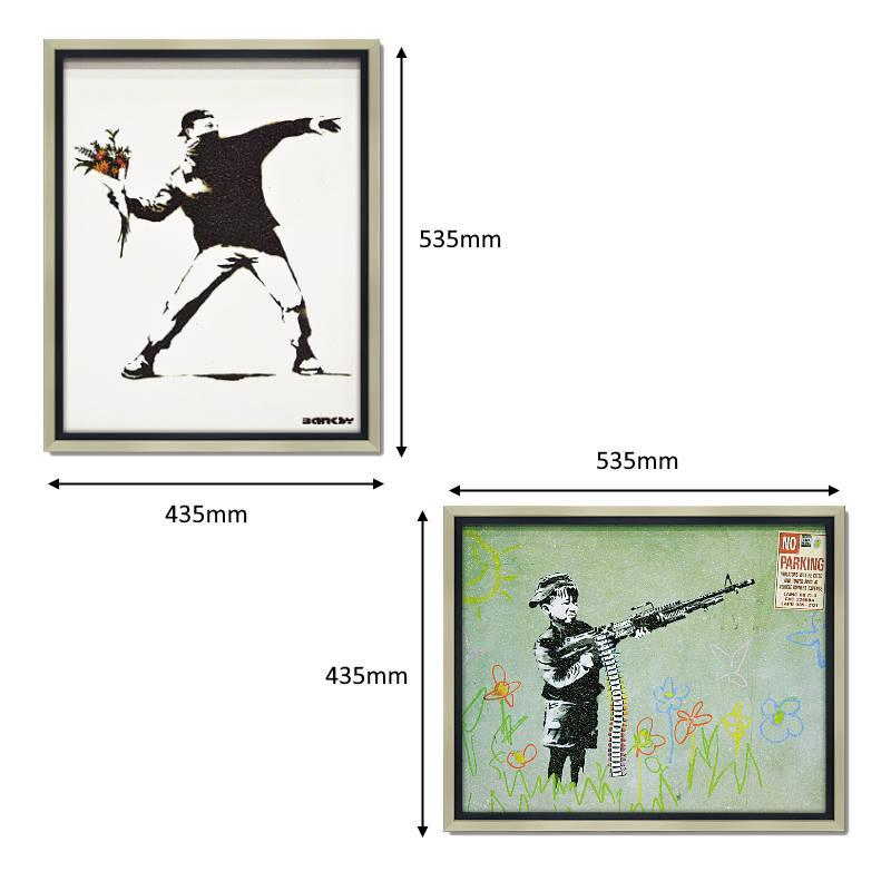 アートパネル　バンクシー BANKSY/バンクシー アートパネル 絵 ポスター バンクシーの