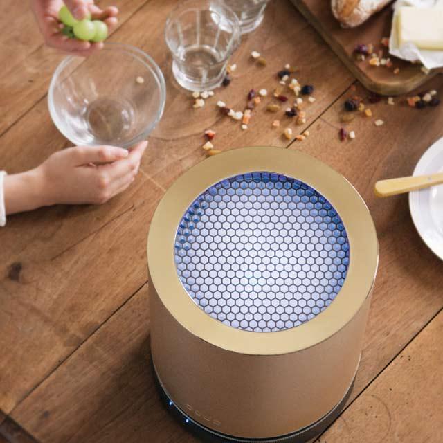 ①未使用 cado カドー 空気清浄機 AP-C110 12畳用 ゴールド 在庫処分特価品)カドー空気清浄機AP-C110 約〜20m2(12畳)タイプ